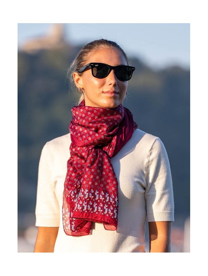 Double silk foulard ASK79CD