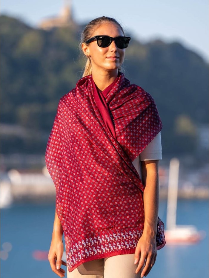 Double silk foulard ASK79CD