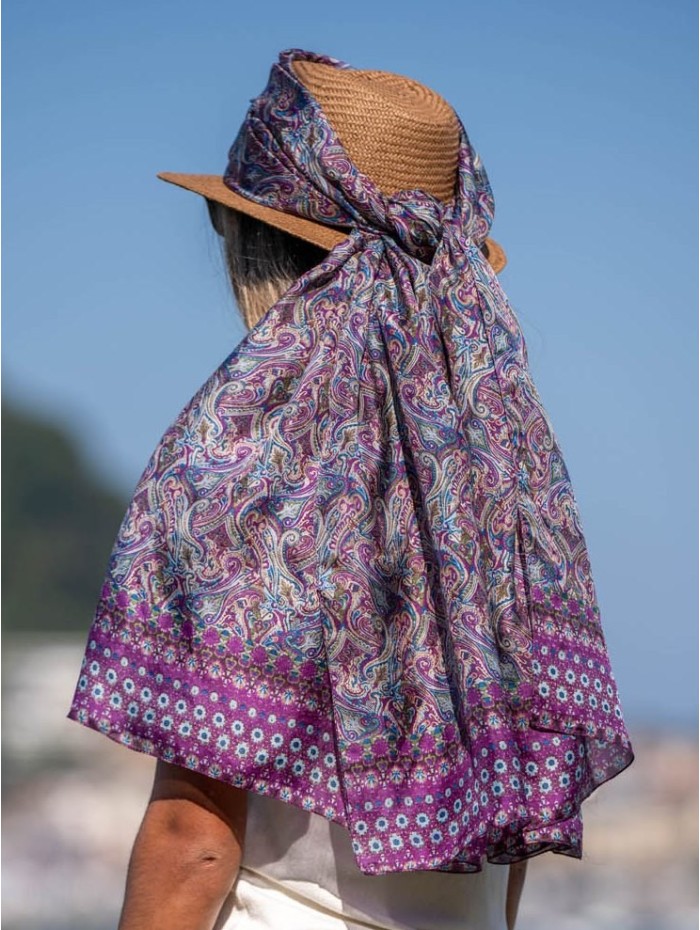 Foulard en soie ASK81C