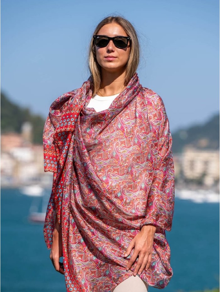 Foulard en soie ASK81C