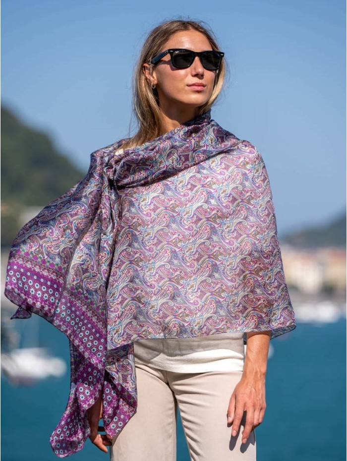 Foulard en soie ASK81C