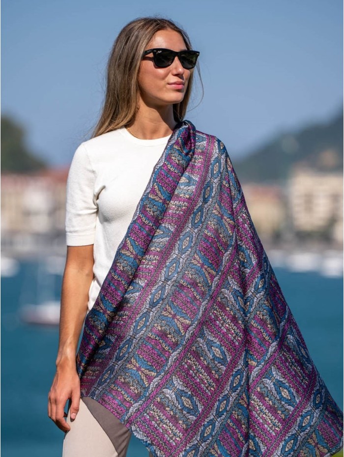 Silk foulard ASK121C