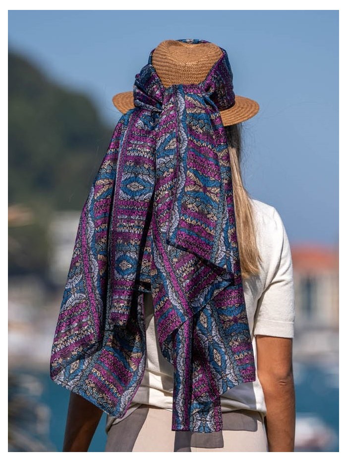 Silk foulard ASK121C