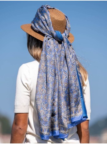 Foulard double en soie ASK123CDA