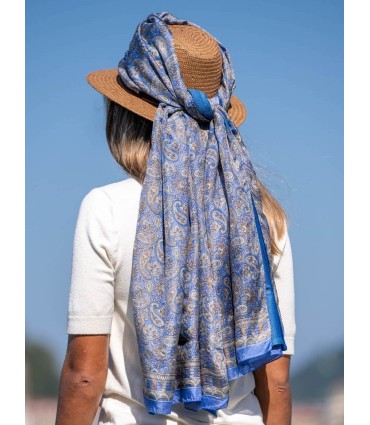 Foulard double en soie ASK123CDA