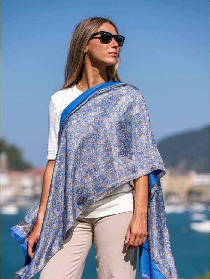 Foulard double en soie ASK123CDA