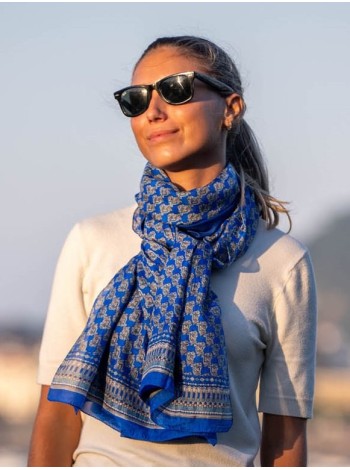 Foulard double en soie ASK130CDB