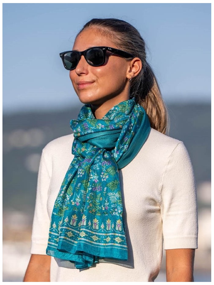 Double silk foulard ASK131CD