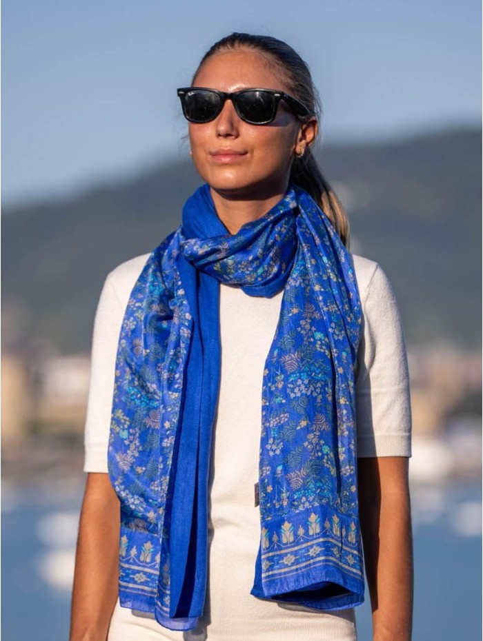 Double silk foulard ASK131CD