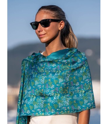 Foulard double en soie ASK131CD