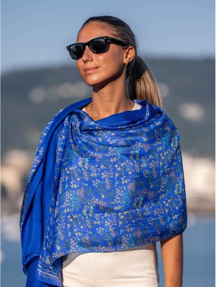 Foulard double en soie ASK131CD