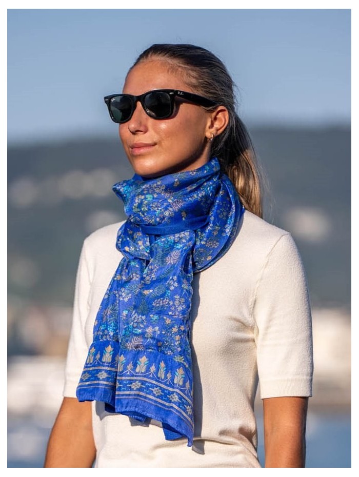 Double silk foulard ASK131CD