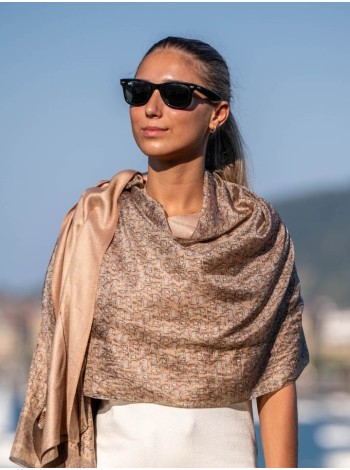 Foulard double en soie ASK132CD