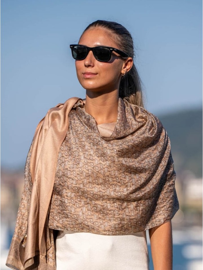 Double silk foulard ASK132CD