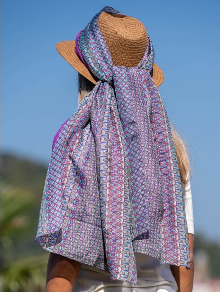 Double silk foulard ASK135CDB