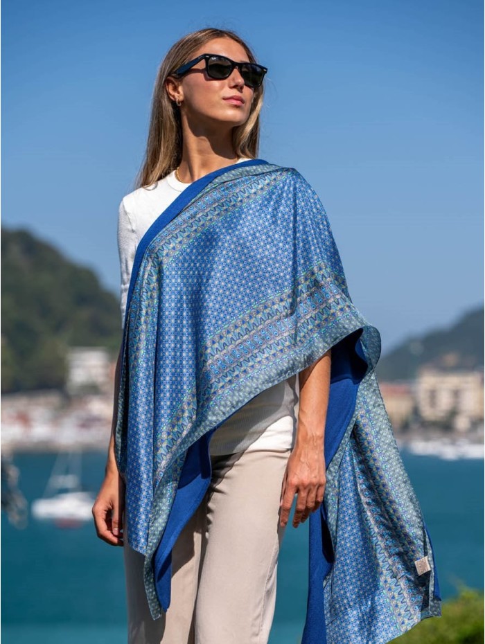 Double silk foulard ASK135CDB