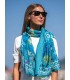 Foulard double en soie ASK181CD