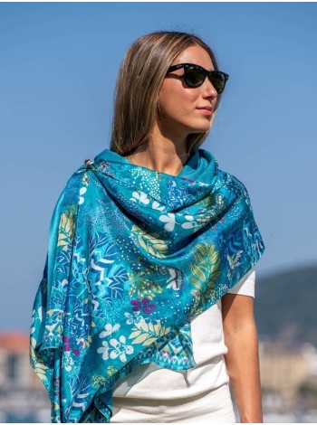 Double silk foulard ASK181CD