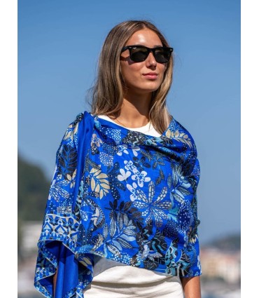 Foulard double en soie ASK181CD