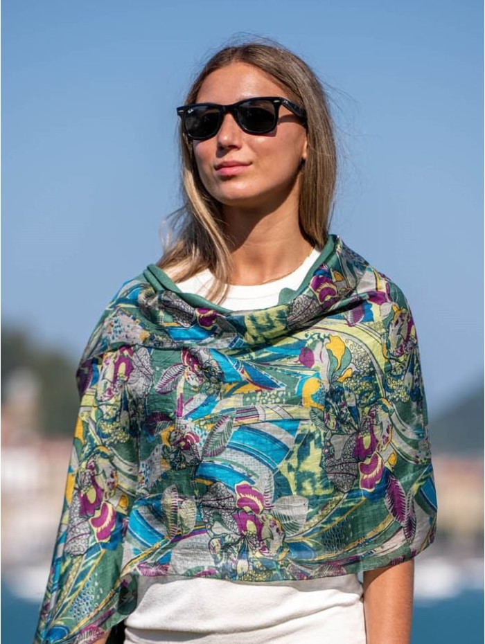 Double silk foulard ASK184CD