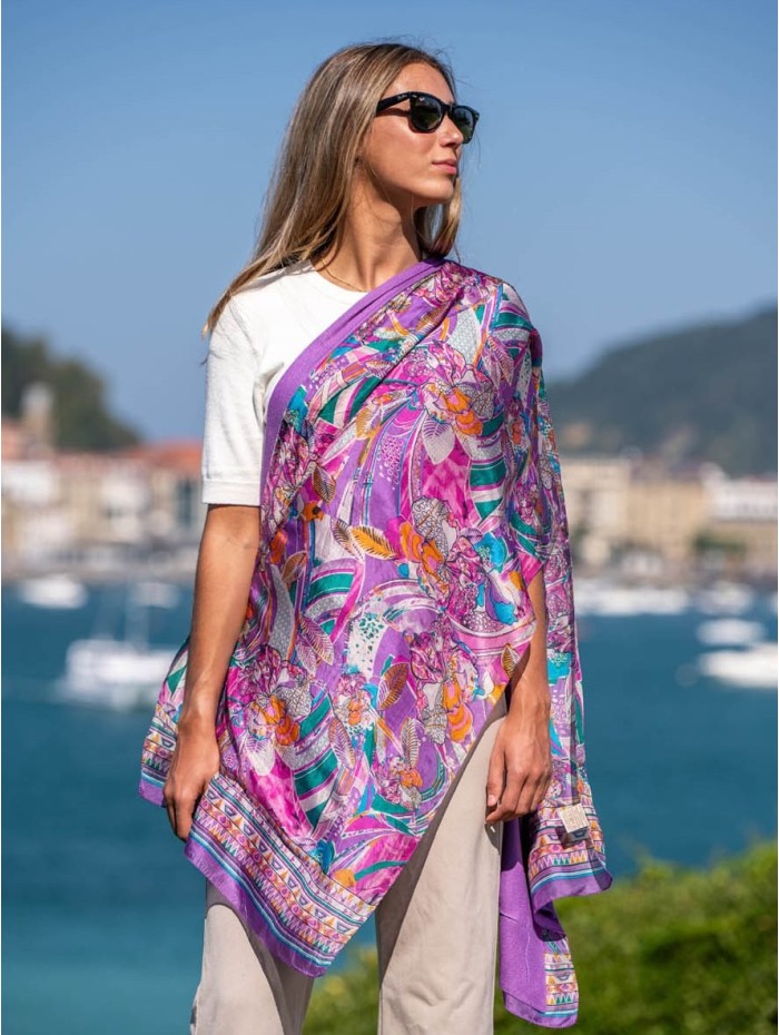 Double silk foulard ASK184CD