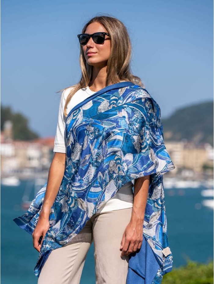 Double silk foulard ASK184CD