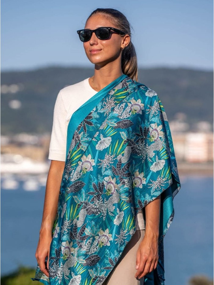 Double silk foulard ASK229CD