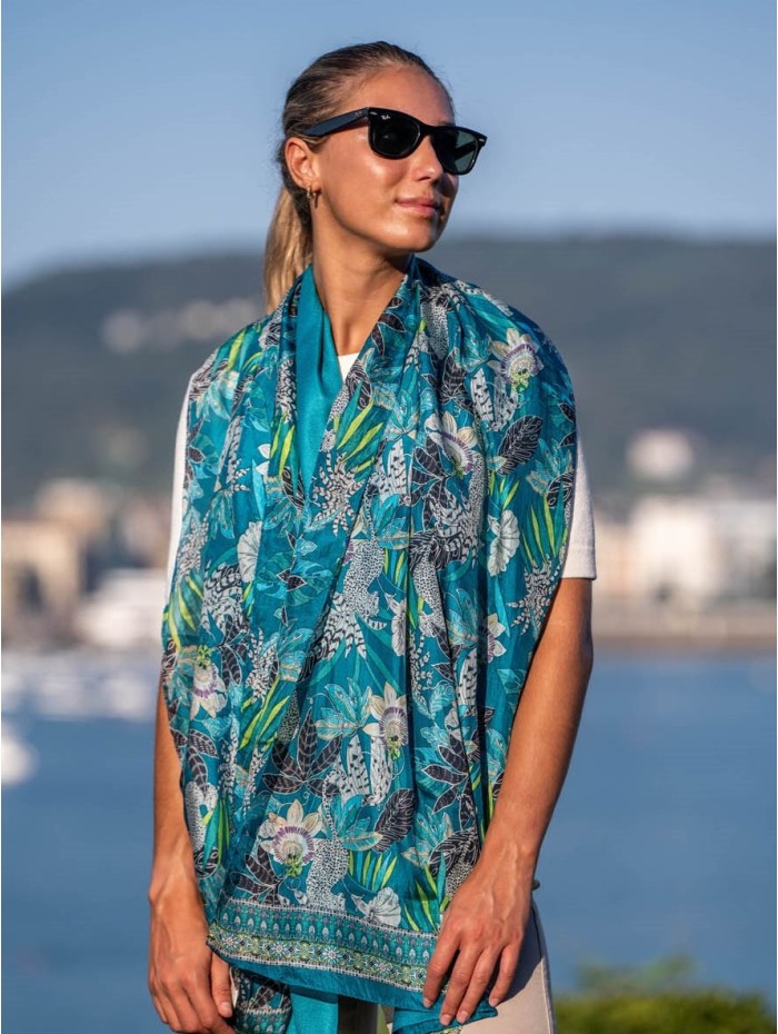 Double silk foulard ASK229CD