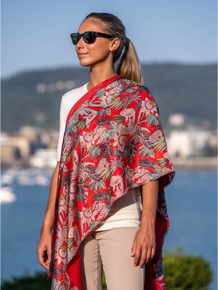 Foulard double en soie ASK229CD