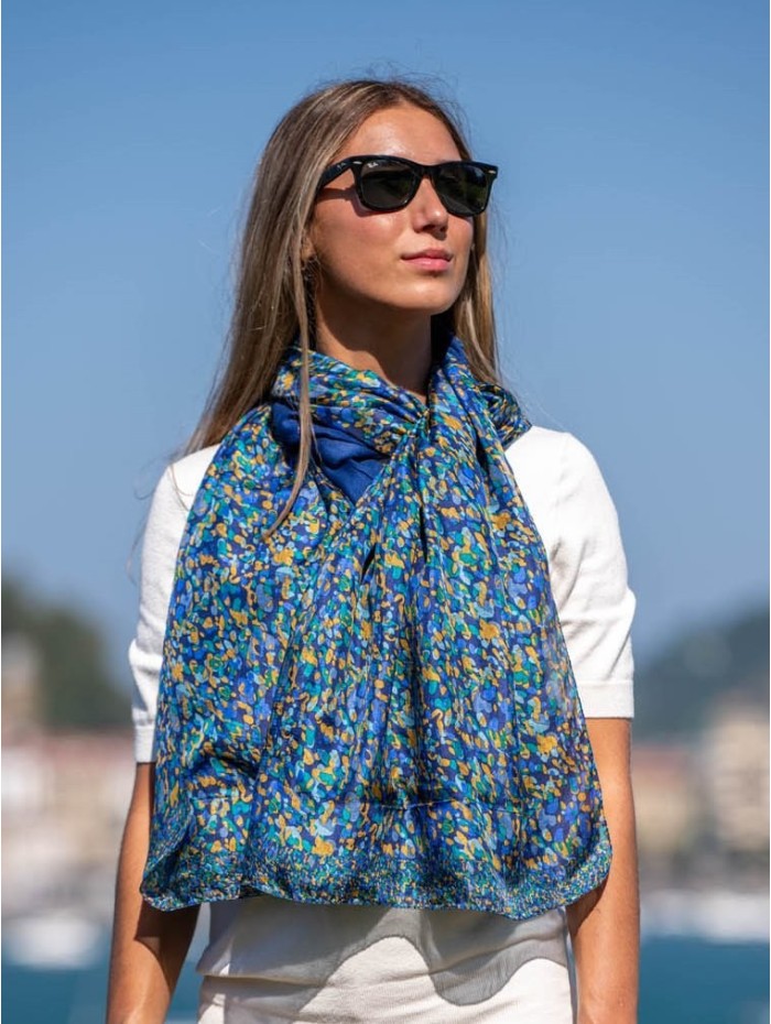 Foulard double en soie ASK282CD
