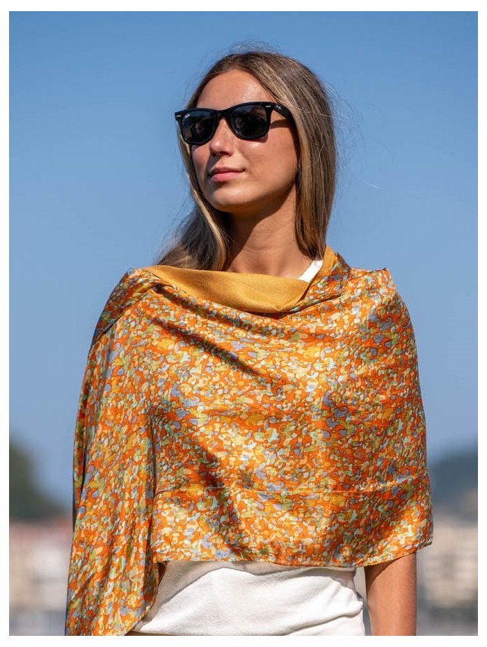 Double silk foulard ASK282CD