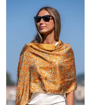 Foulard double en soie ASK282CD