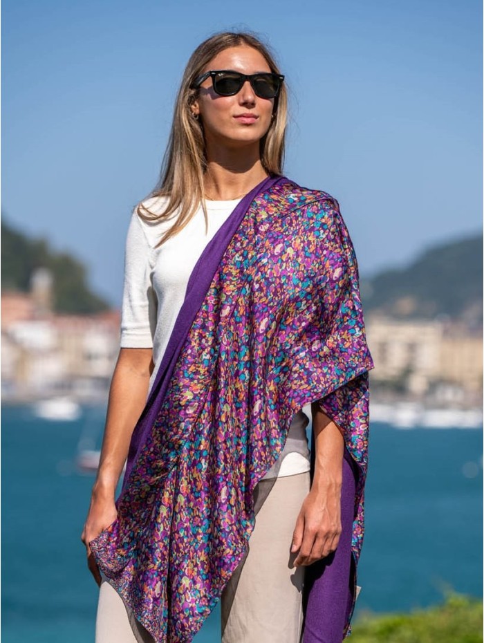 Double silk foulard ASK282CD