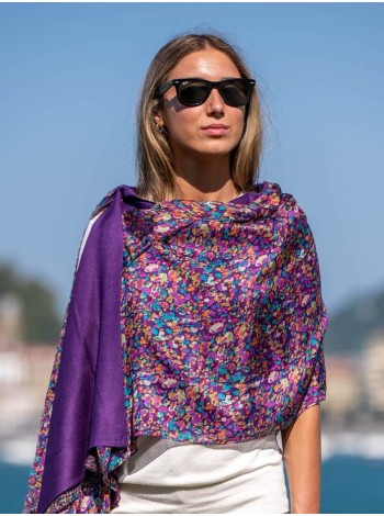 Foulard double en soie ASK282CD