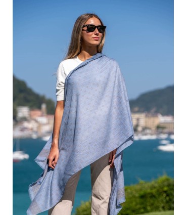 Wool and silk scarf ASW01F