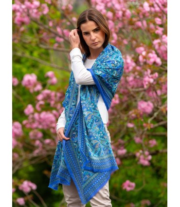 Wool and silk scarf ASW02F