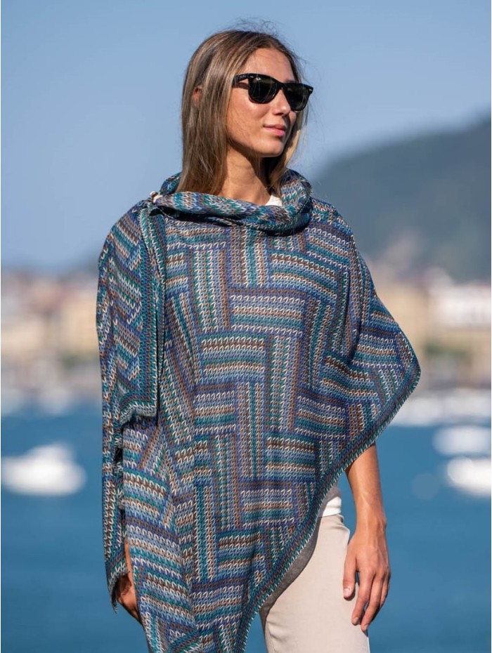 Wool and silk scarf ASW04F