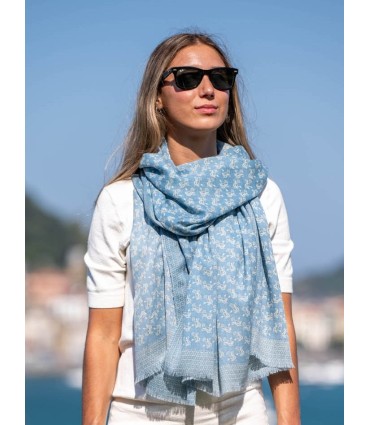 Wool and silk scarf ASW07F