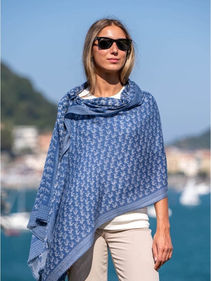 Wool and silk scarf ASW07F