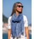 Wool and silk scarf ASW07F