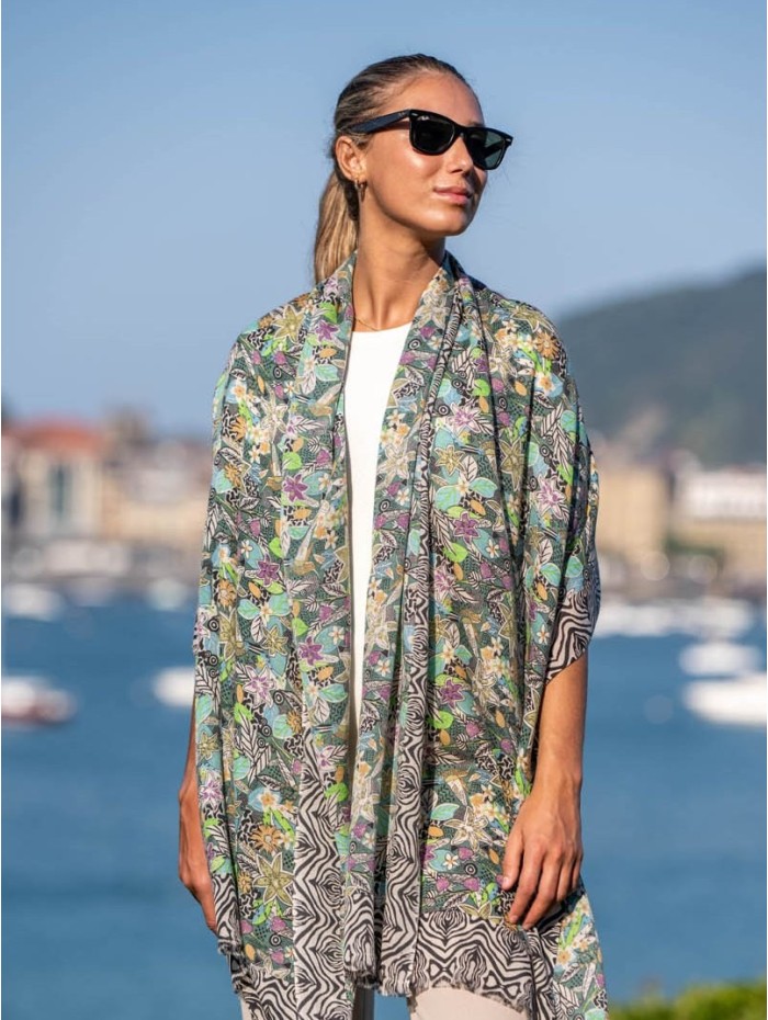 Wool and silk scarves ASW22F