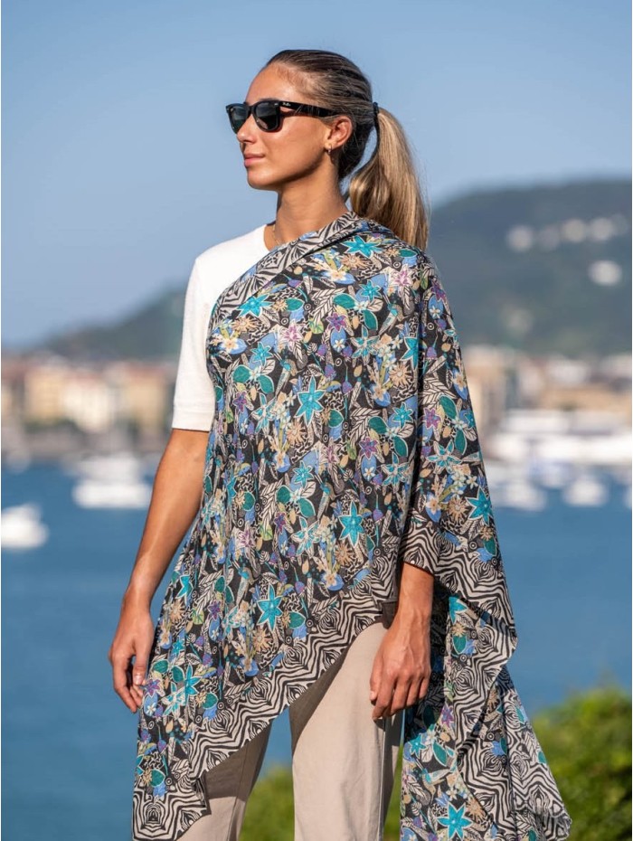 Wool and silk scarves ASW22F