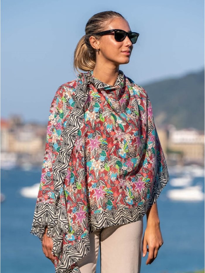 Wool and silk scarves ASW22F