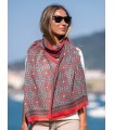 Wool and silk scarf ASW28F