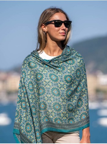 Wool and silk scarf ASW28F