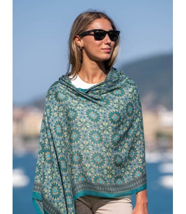 Wool and silk scarf ASW28F