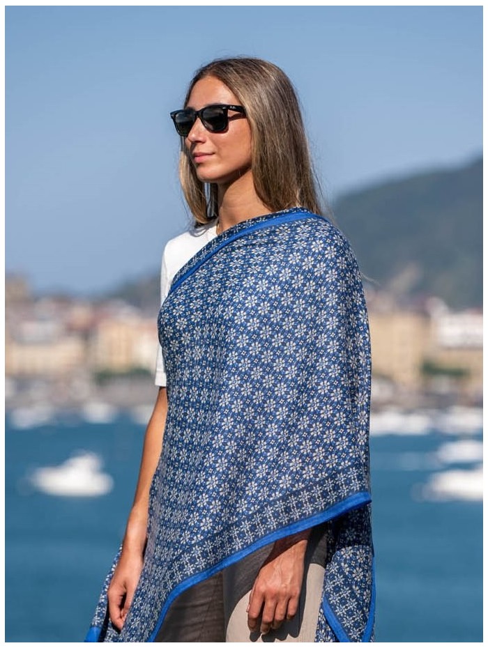 Wool and silk scarf ASW29F