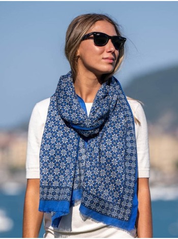 Wool and silk scarf ASW29F