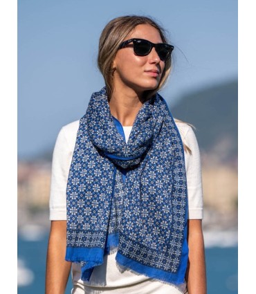 Wool and silk scarf ASW29F