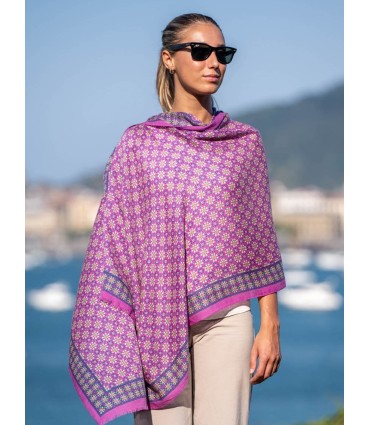 Wool and silk scarf ASW29F